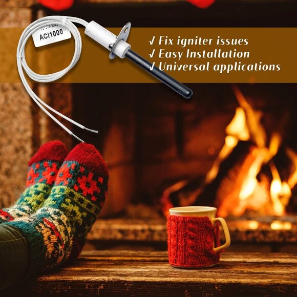 H150 Universal Furnace Igniter 120V | Silicon Nitride Hot Rod Heater Replacement - Picture 6 of 7